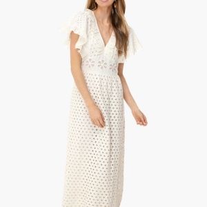 antik batik white dress